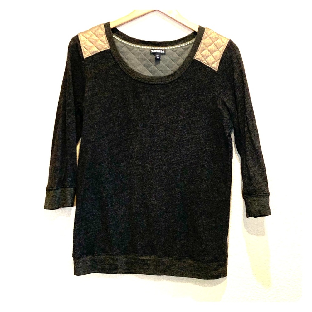 EXPRESS Dark Green Sweater
